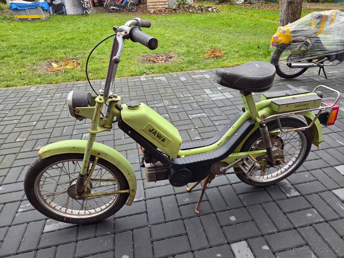 Babetta 210 s kartičkou, zelená původní 1. - 2