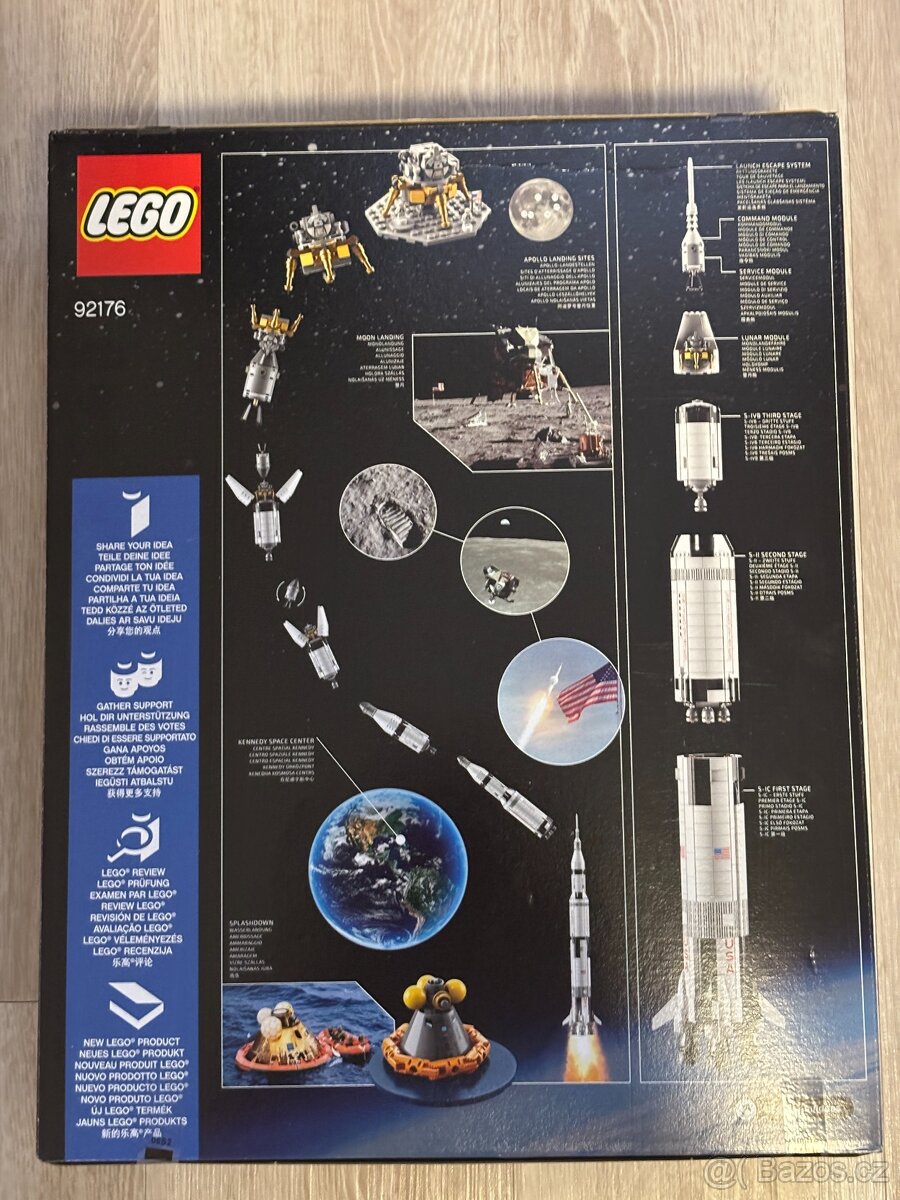 Lego Apollo Saturn V - nové - 2