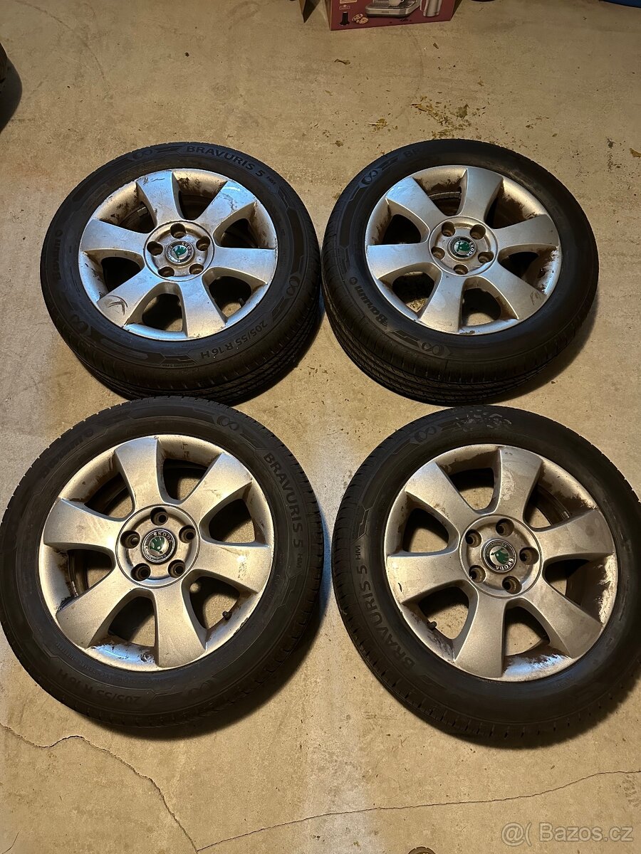 Hliníková kola s pneu - 2