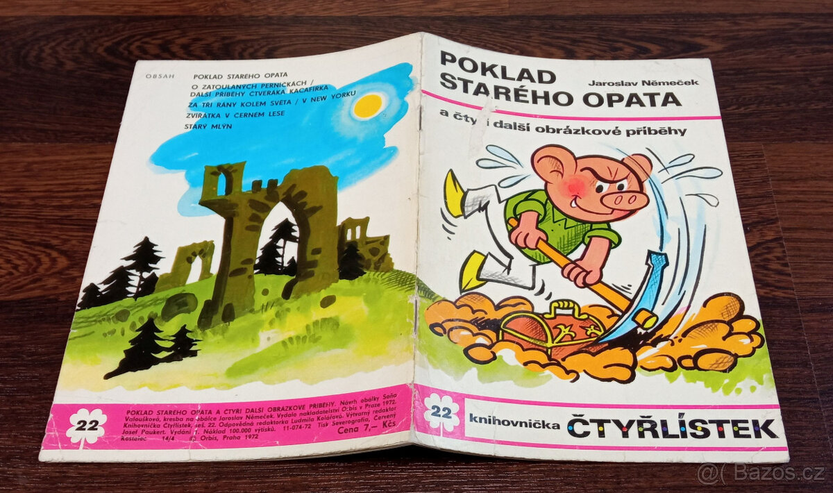 Čtyřlístek č. 22 Poklad starého opata - 2
