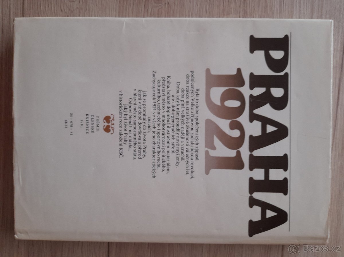Kniha - Praha 1921 - 2