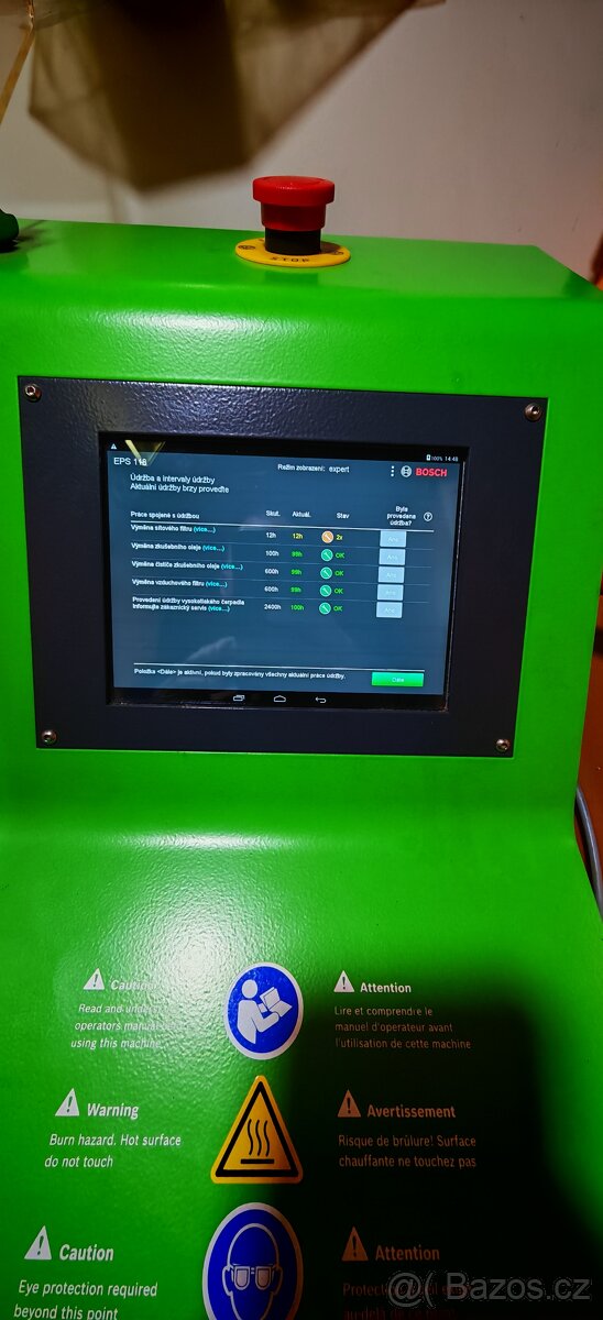 Bosch EPS 118 Tester vsřikovačů - 2