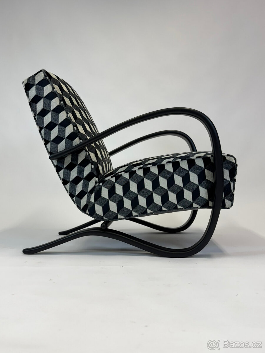 Luxusní křeslo Halabala H269 po kompletní renovaci - 2