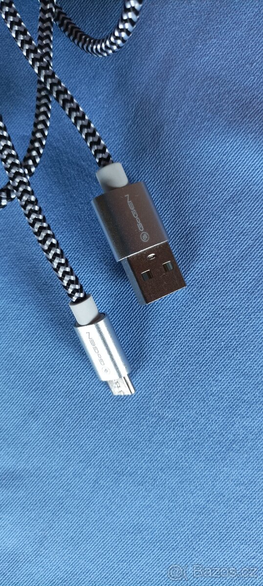 Nabíjecí kabel micro USB, nový - 2