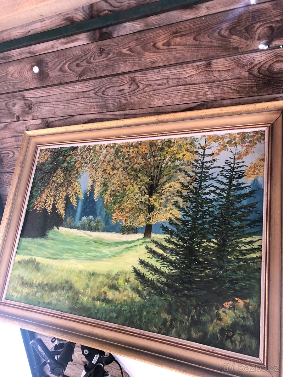 Starý velký obraz - 2