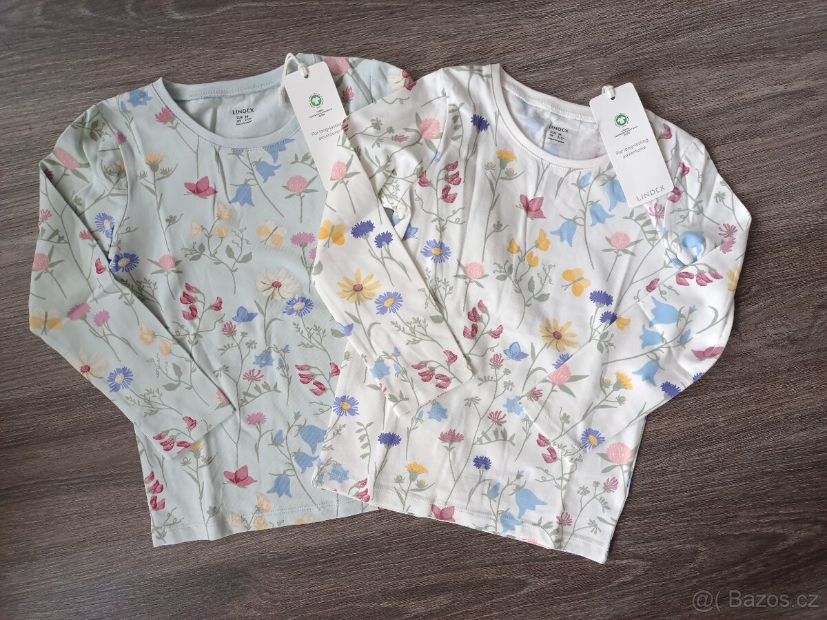 Trička Lindex vel 98 - 2