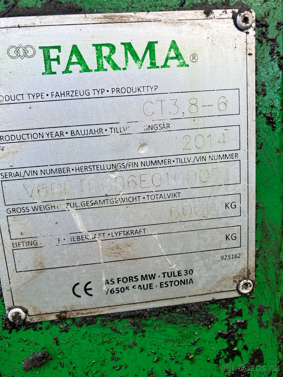 Vyvážečka dřeva farma 6. - 2