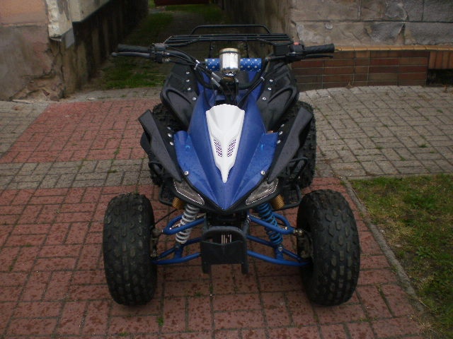 dětská čtyřkolka 125ccm modrá - 2