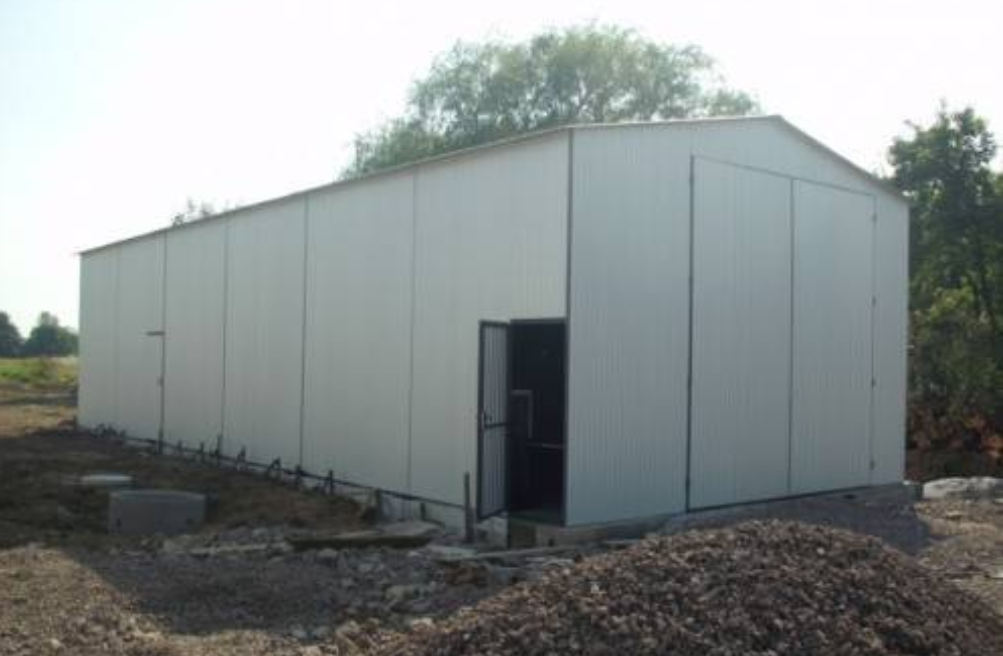 Plechová hala 18x7 - 2