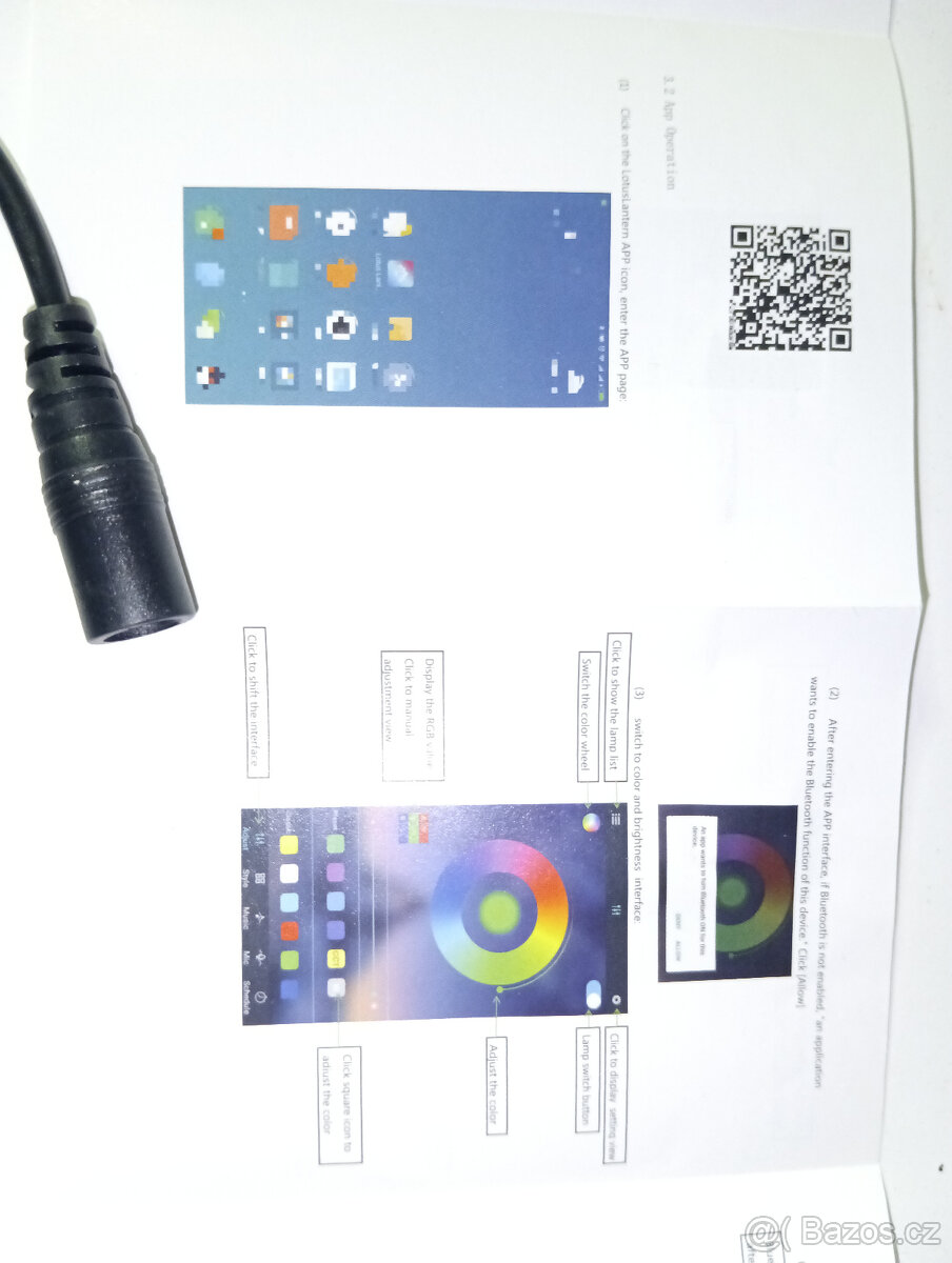 RGB Bluetooth kontroler LED pásku - 2