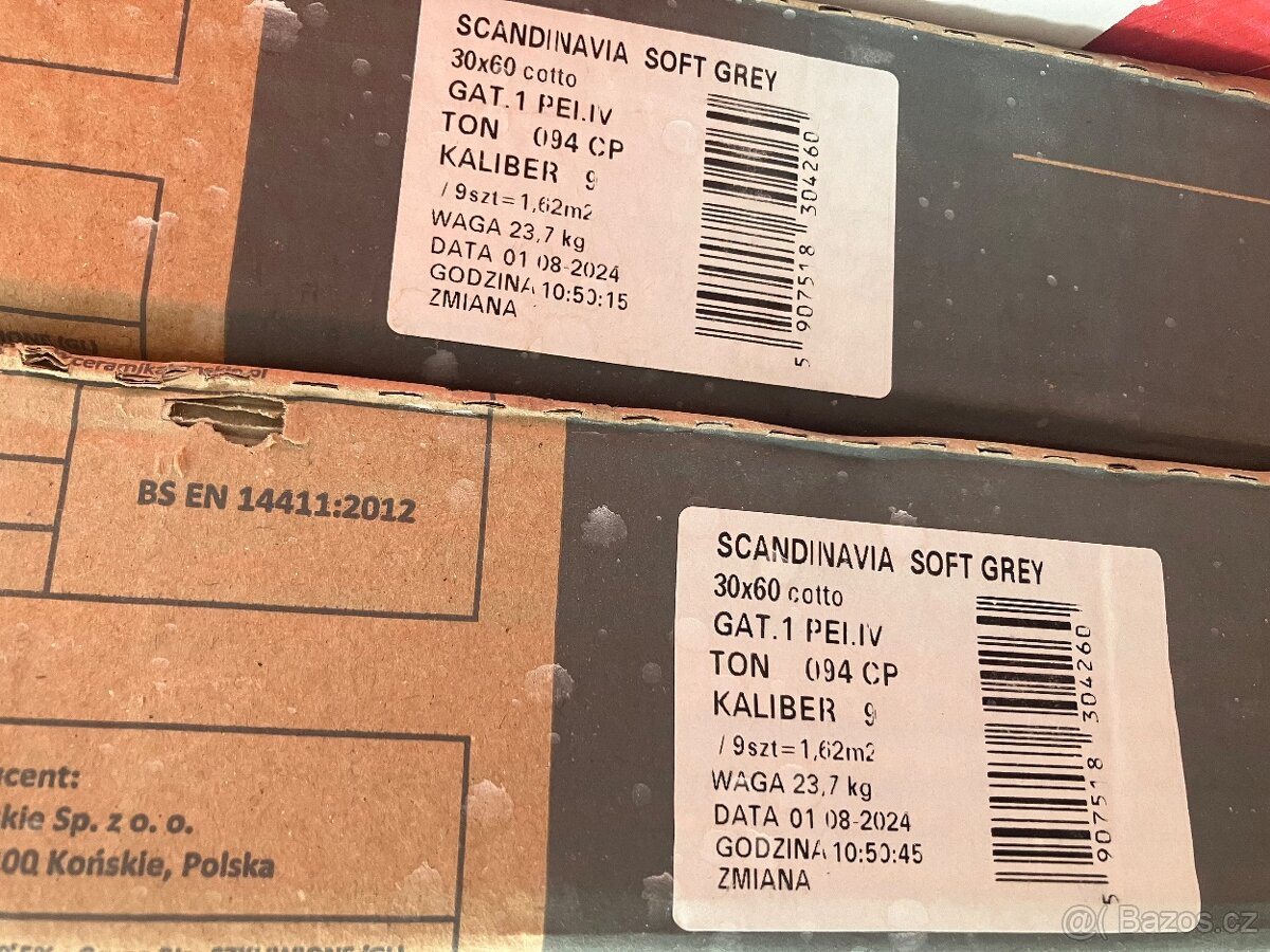 Dlažba Scandinavia soft grey 30x60cm - 2