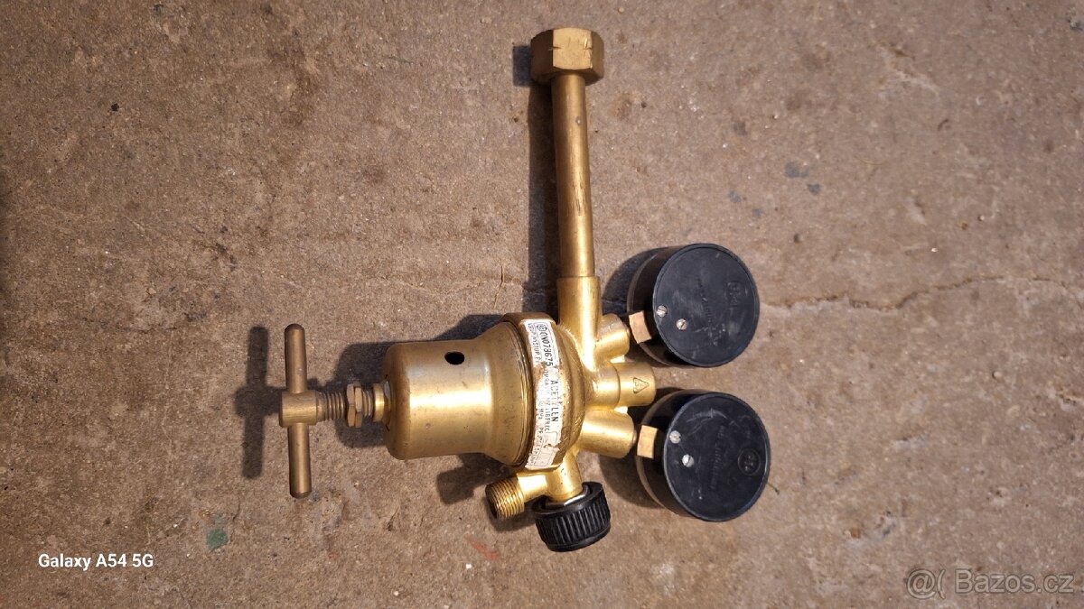 Redukční ventil - acetylen - 2