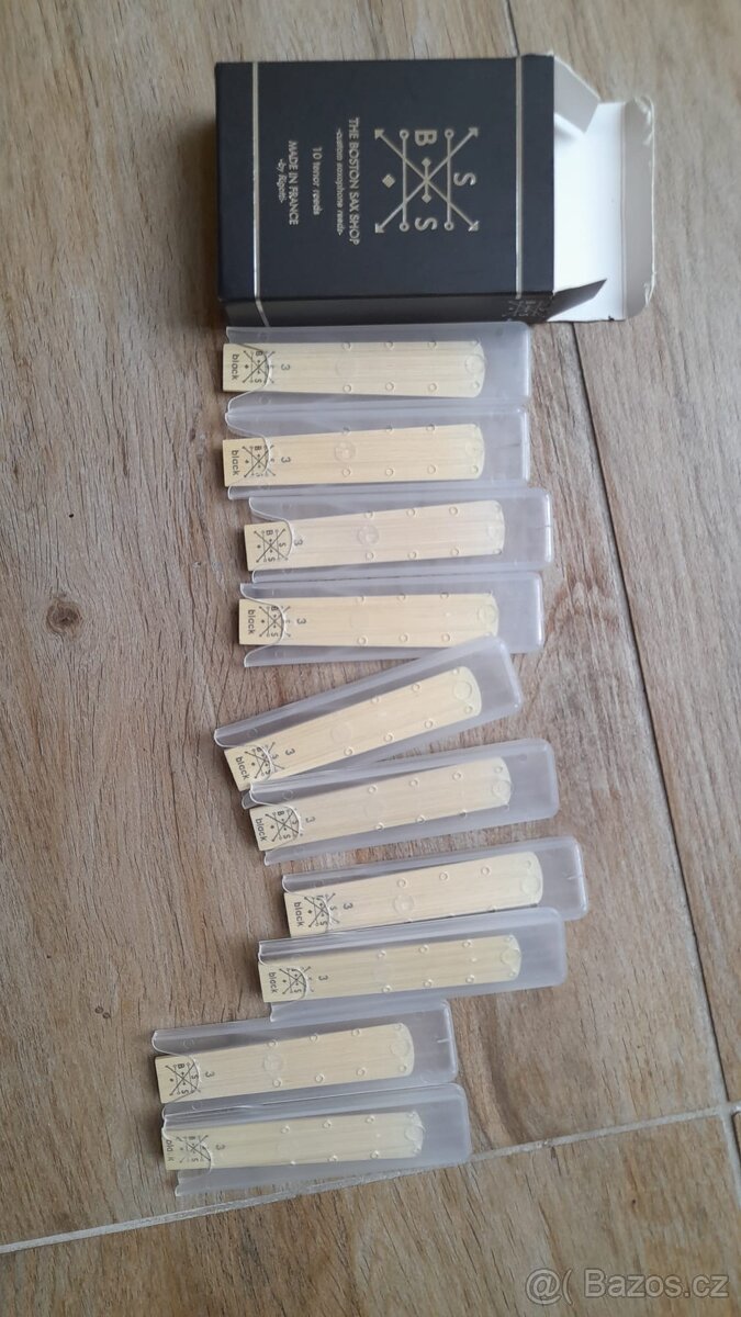 BSS Black plátky tenor saxofon tvrdost 3 - 2