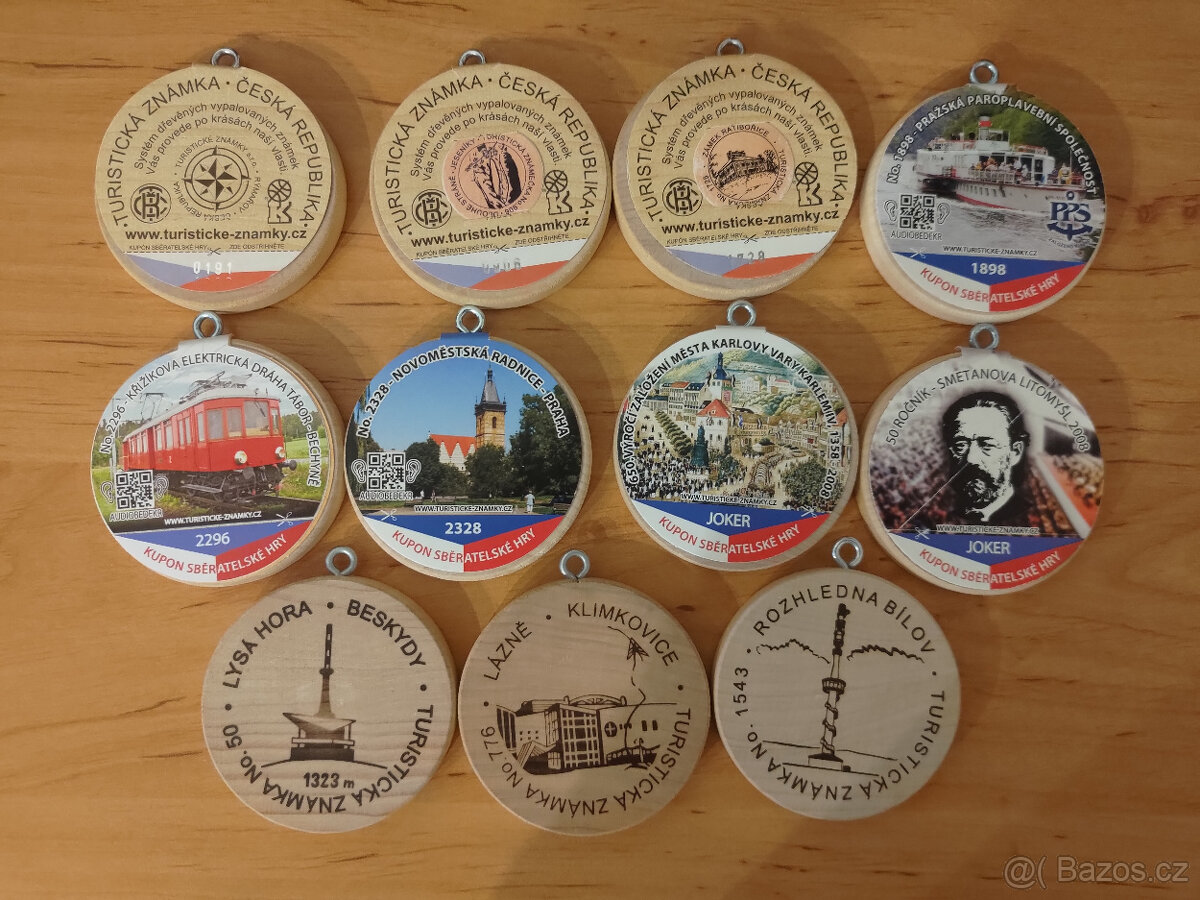 turistické známky - 2