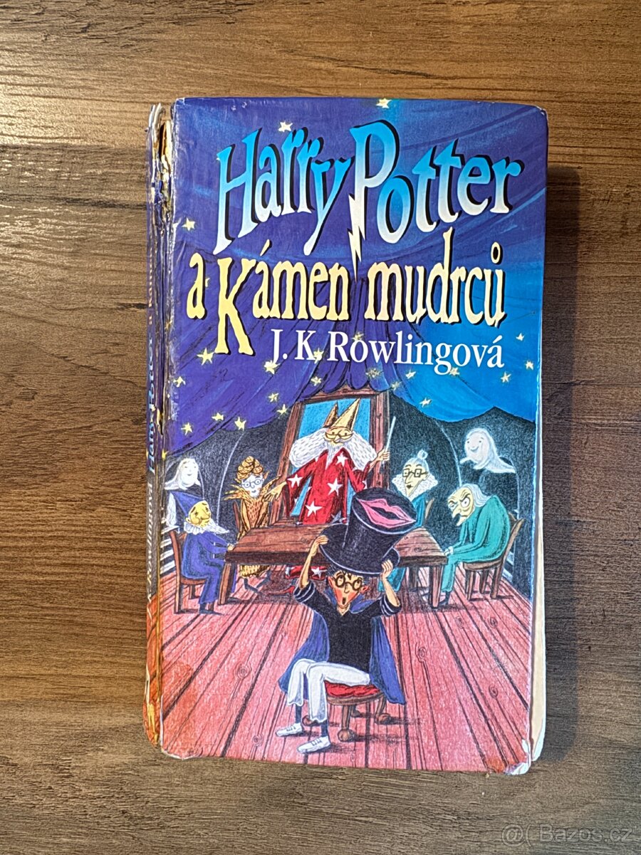 Harry Potter a Kámen mudrců (1. vydání) - 2