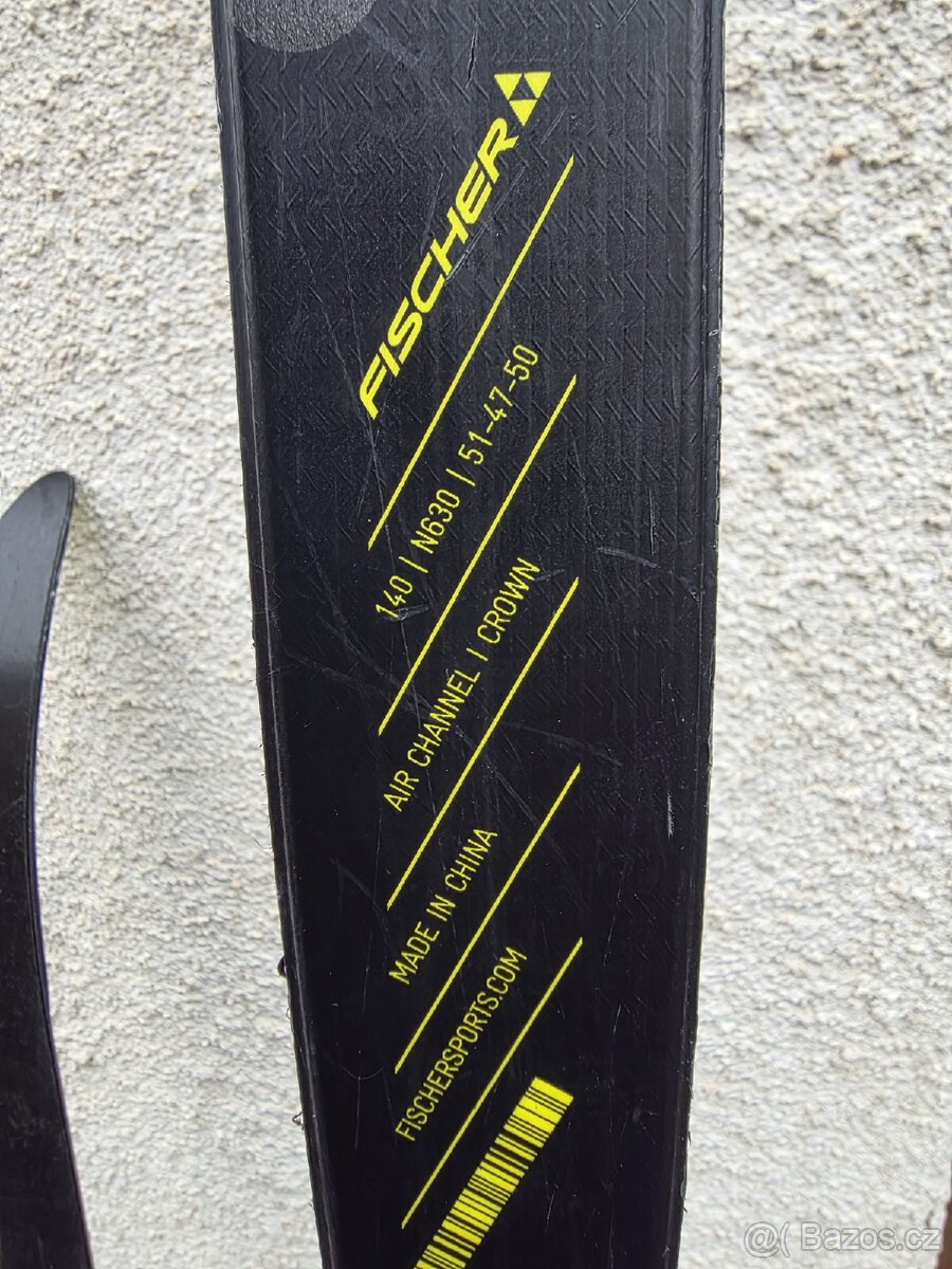 Bezky 140cm +hůlky - 2