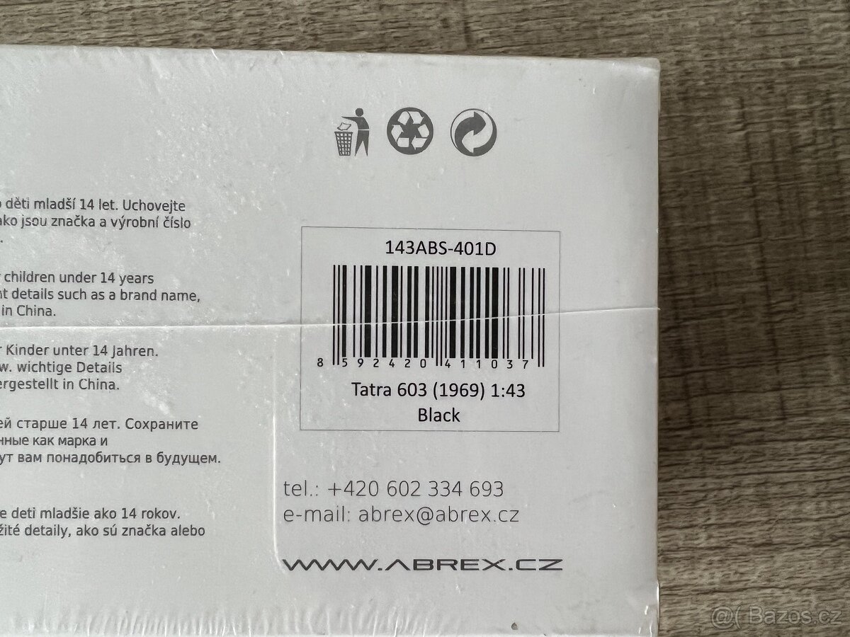 1:43 TATRA 603 ABREX - 2