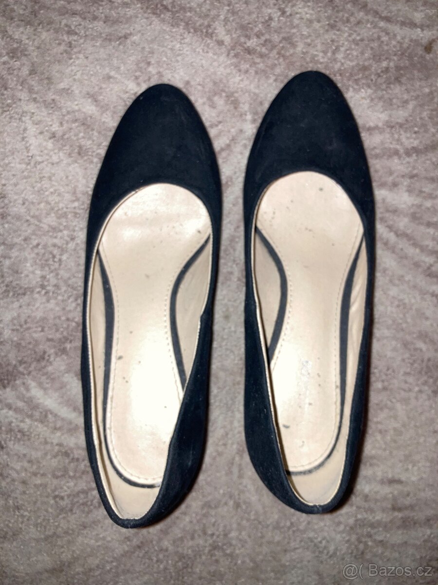 Semišové lodicky - 2