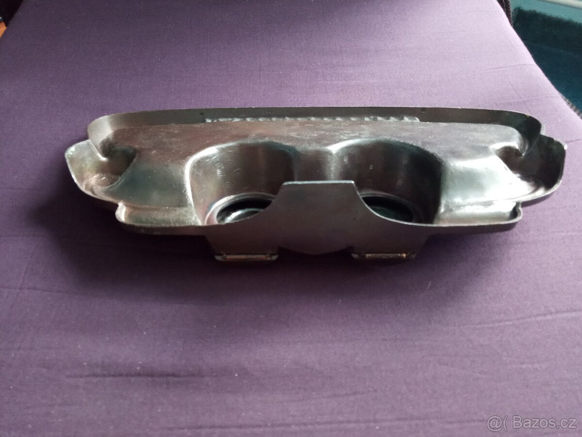 Starý kovový kalamář - 2