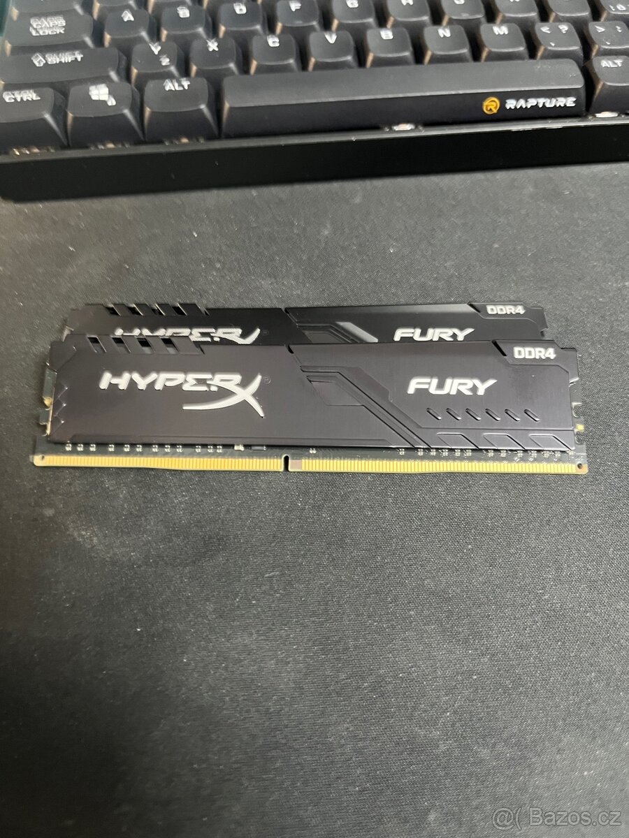 Prodám operační paměti HyperX 16Gb (2•8Gb) - 2