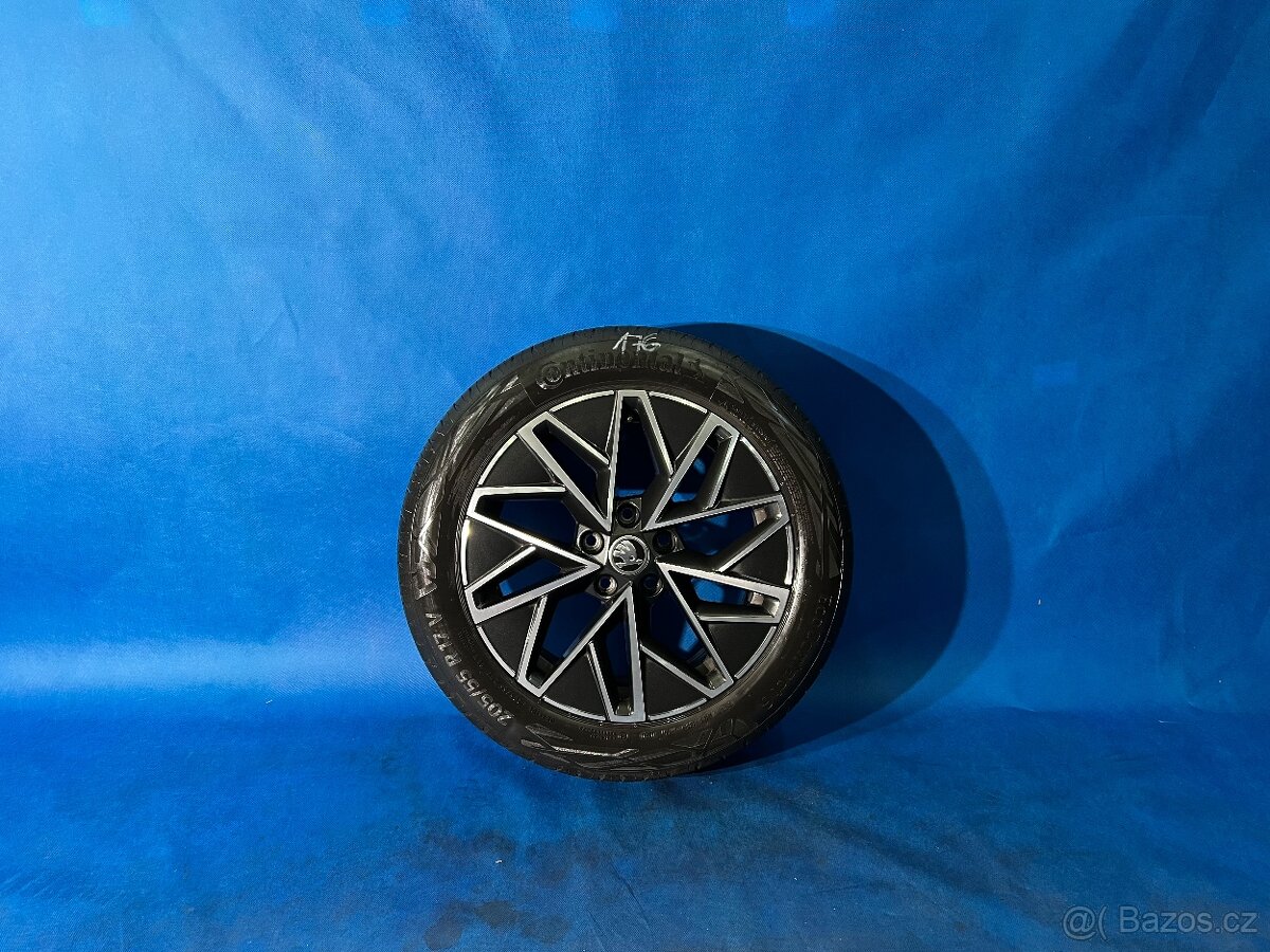 orig ALU Škoda Octavia 205/55/R17 Continental - 2