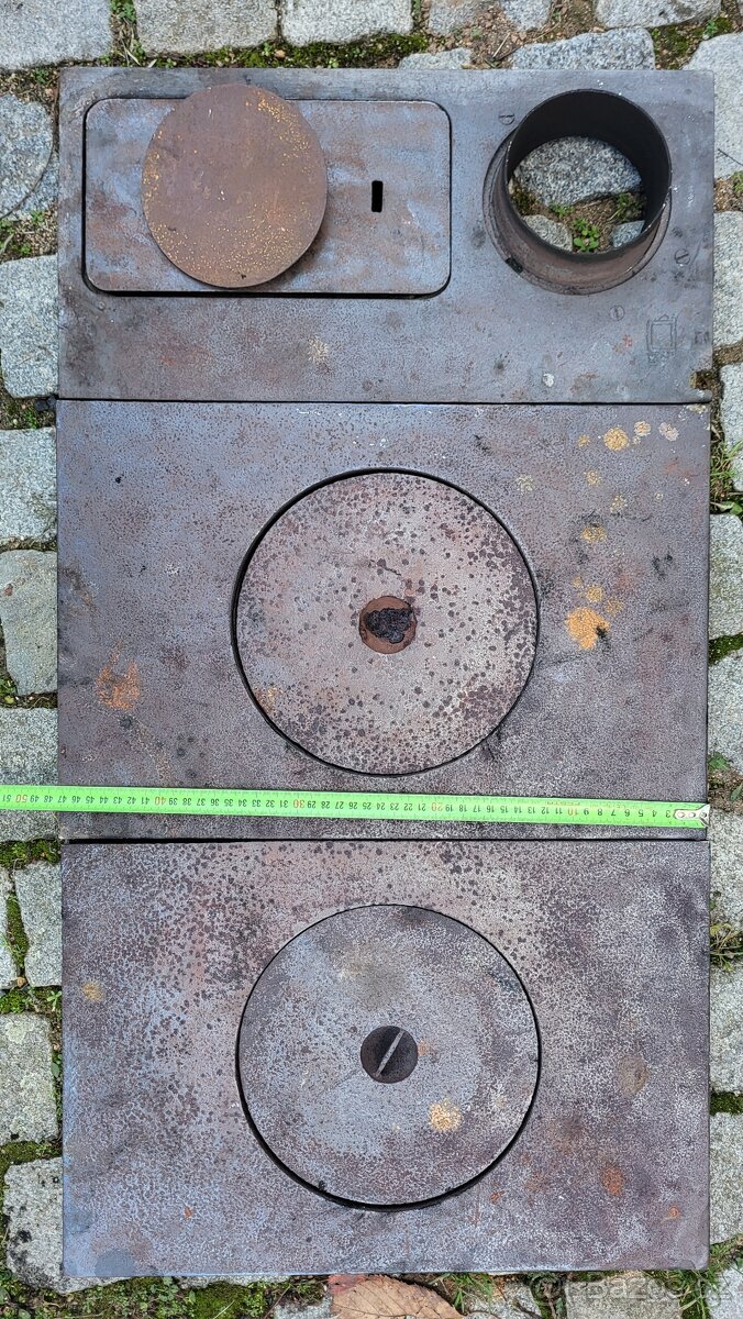 Mora Faforit kamna, sporák, plotny, plát litina - 2