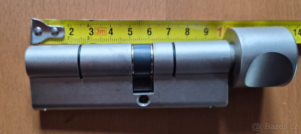 Cylindrická bezpečnostní vložka Fab s knoflíkem - 2