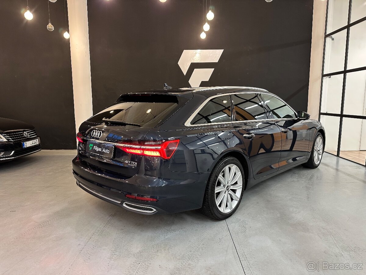 AUDI A6 AVANT 40TDI QUATTRO 150KW 3/2021 KESSY KŮŽE NAVI DPH - 2