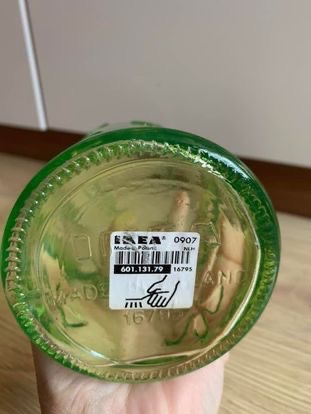 Váza sklo ikea nové - 2