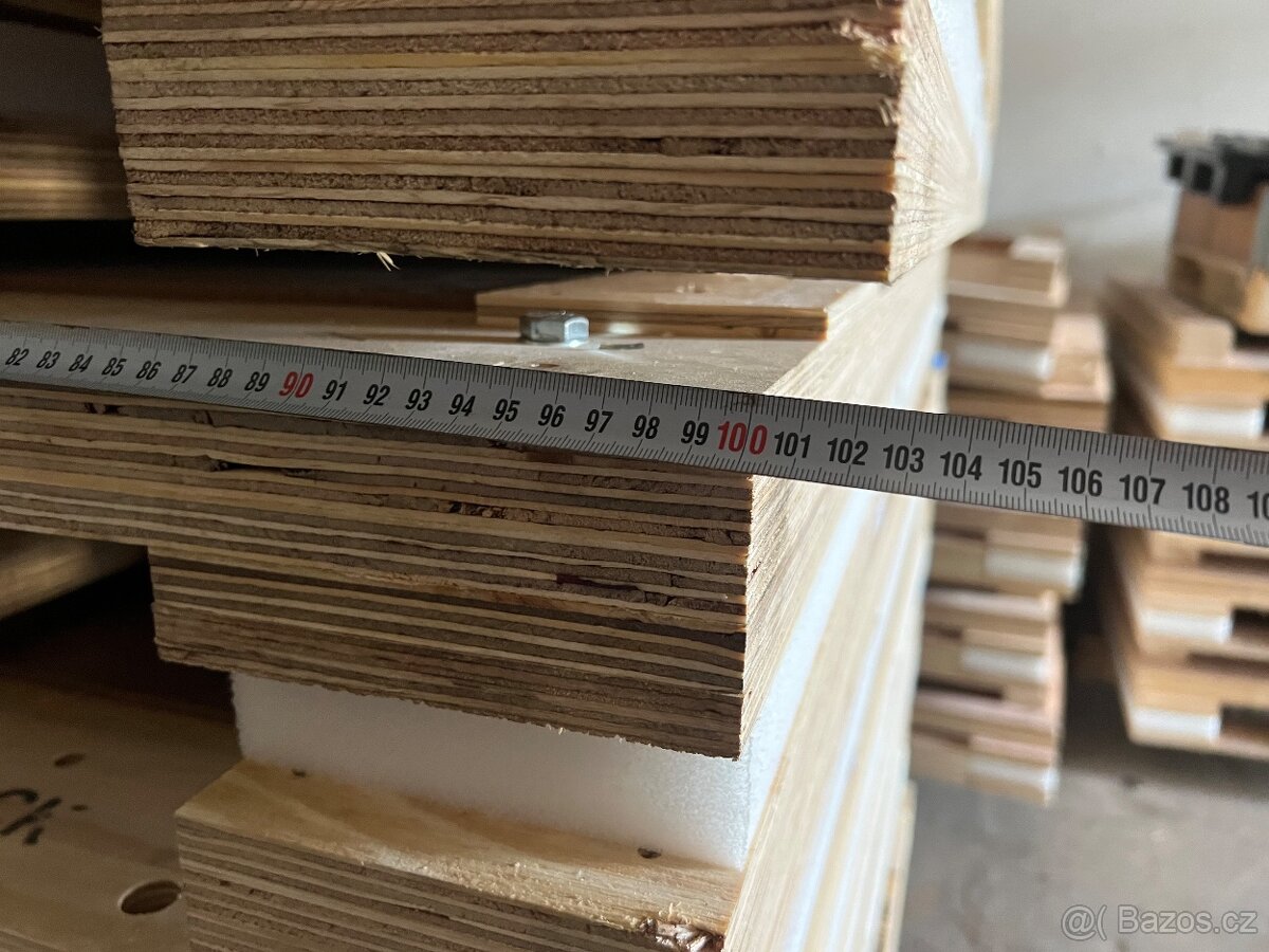 Prodám překlížku 45x1000x1400 mm - 2