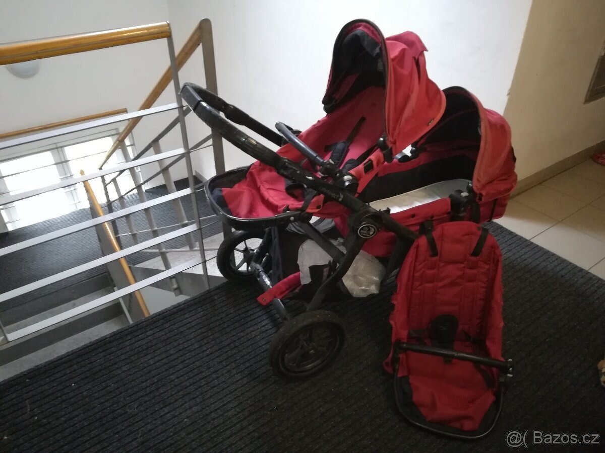 Sourozenecký kočárek baby jogger - 2