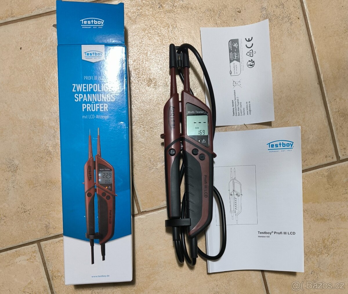 Zkoušečka napětí Testboy Profi III LCD - 2