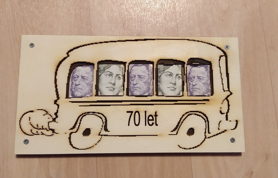 Obal na darování peněz - 2