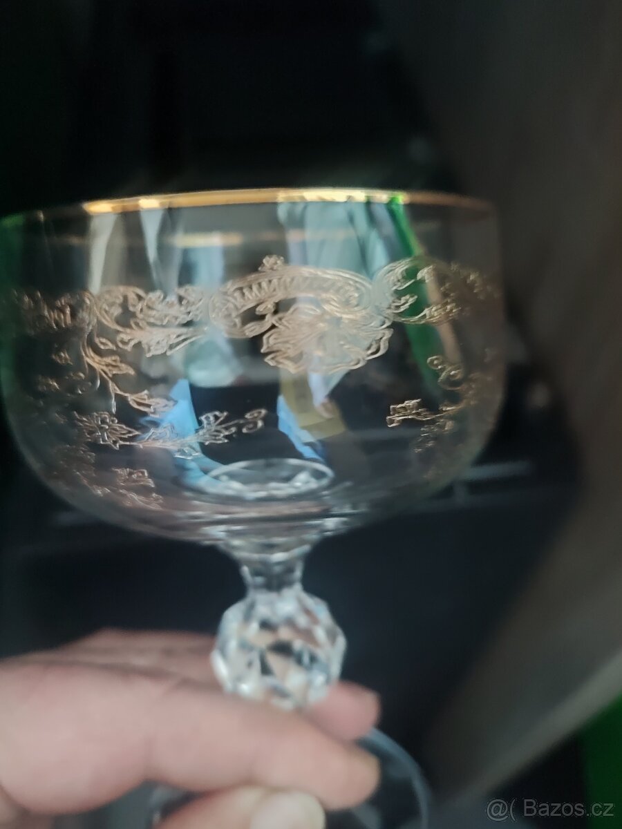 Skleničky na šampus a na koňak - 2