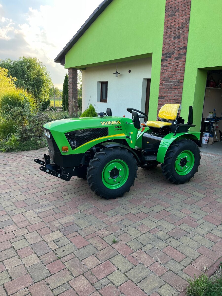 Malotraktor Šálek Winea - zánovní stroj - 2