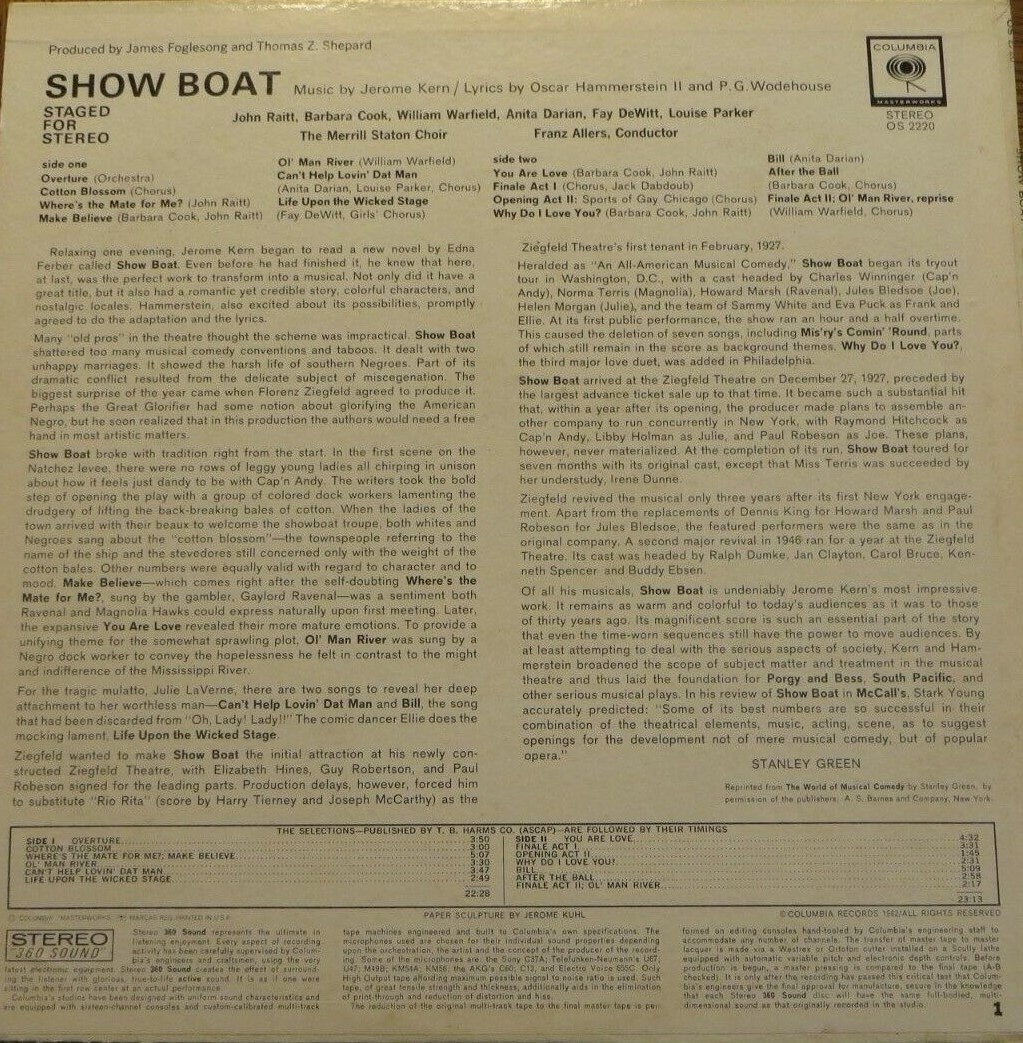 Show Boat (LP) - 2