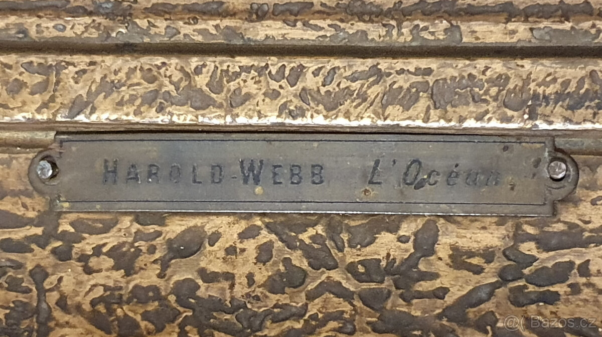 Starožitný obraz: Harold Webb - L´Océan - 2