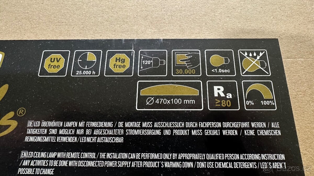 LED svítidlo Nedes CLT65W/144SMD/IR/AS - LCL636T - 2