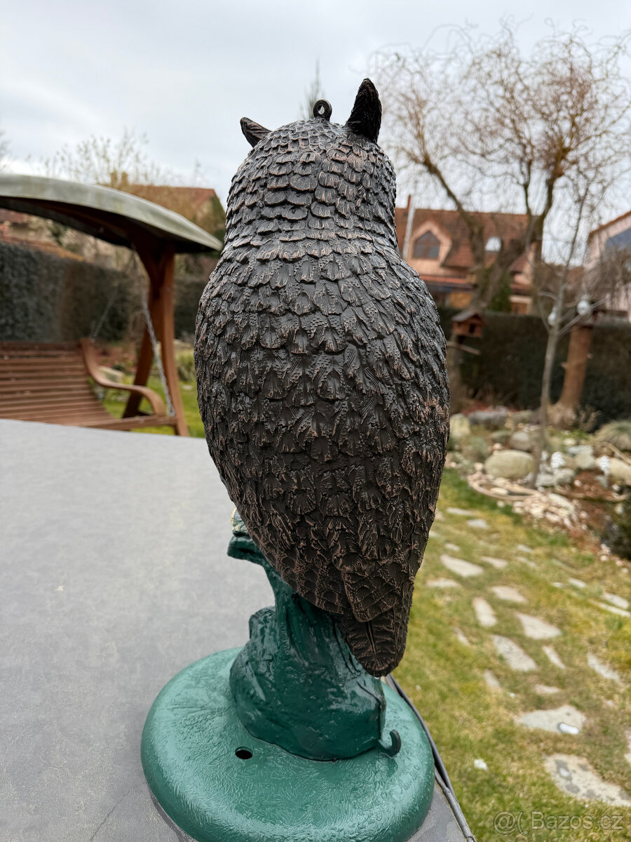 Výr velký - plastový balabán - 2