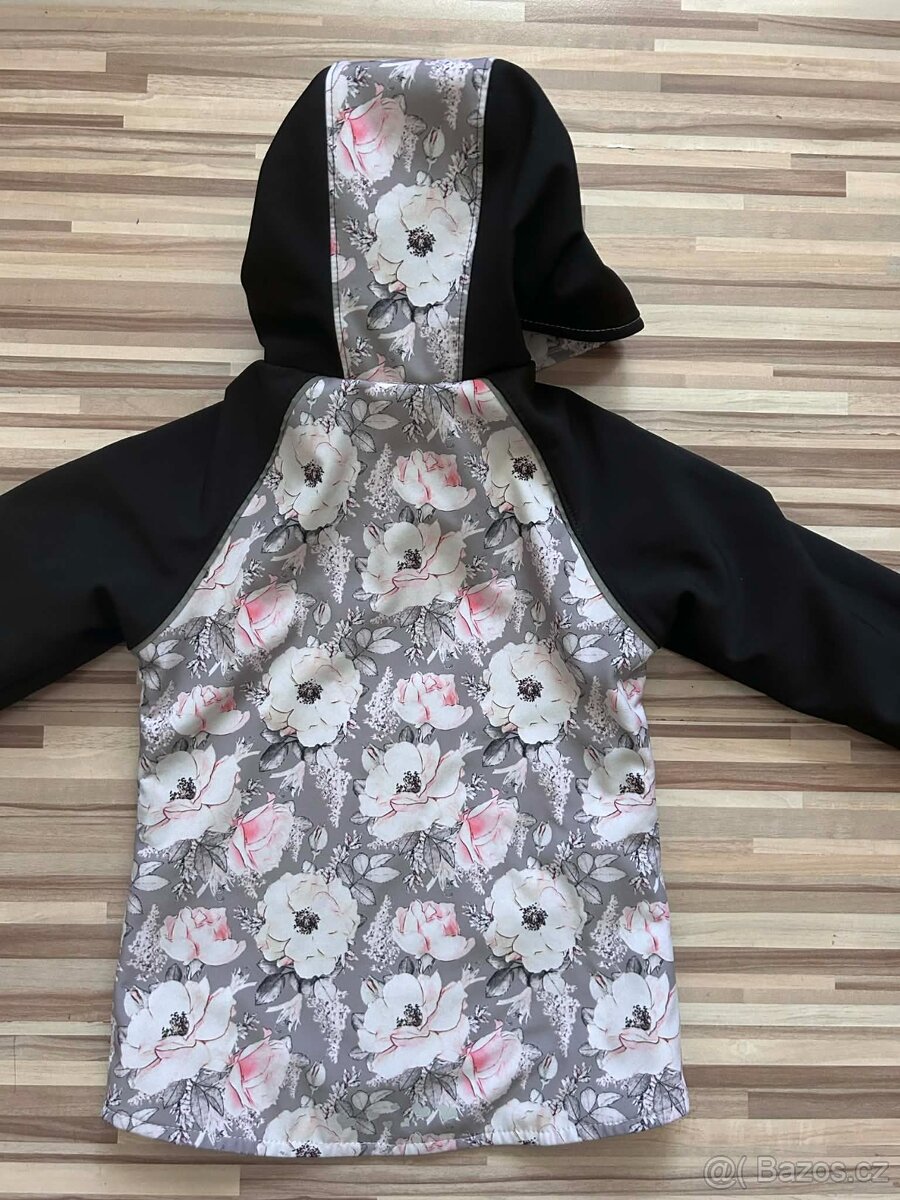 Softshellová květovaná bunda - 2
