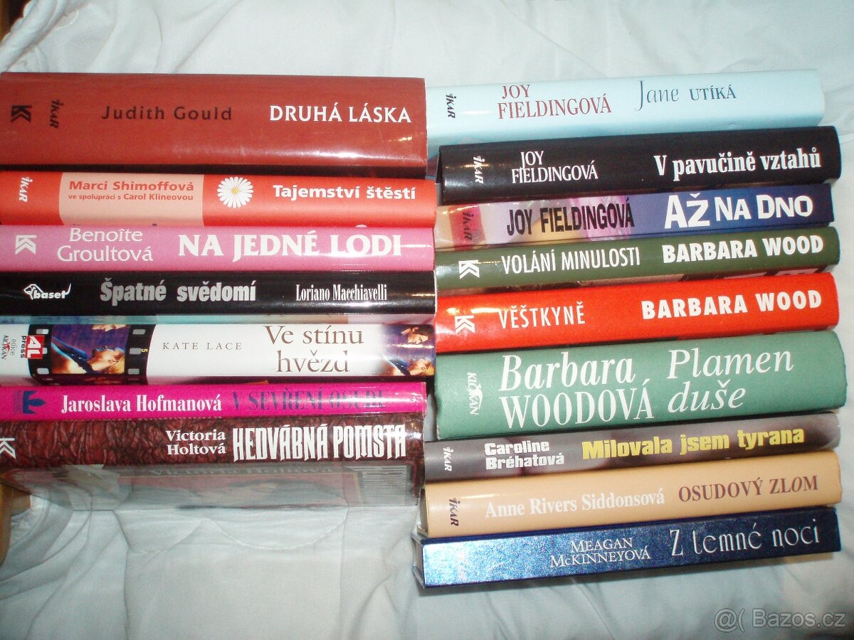 romány pro ženy a dívky, bestselery-B.Small,J.Deveraux - 2
