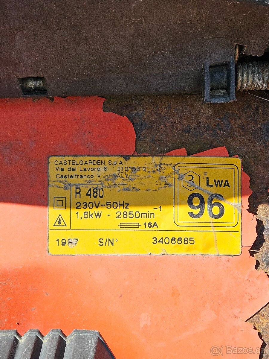 Sekačka Castelgarden Raser 1600W - 2