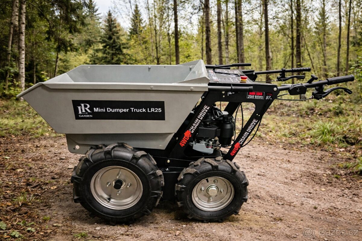 Motor. kolečko LR Garden LR25 mini dumper - 2