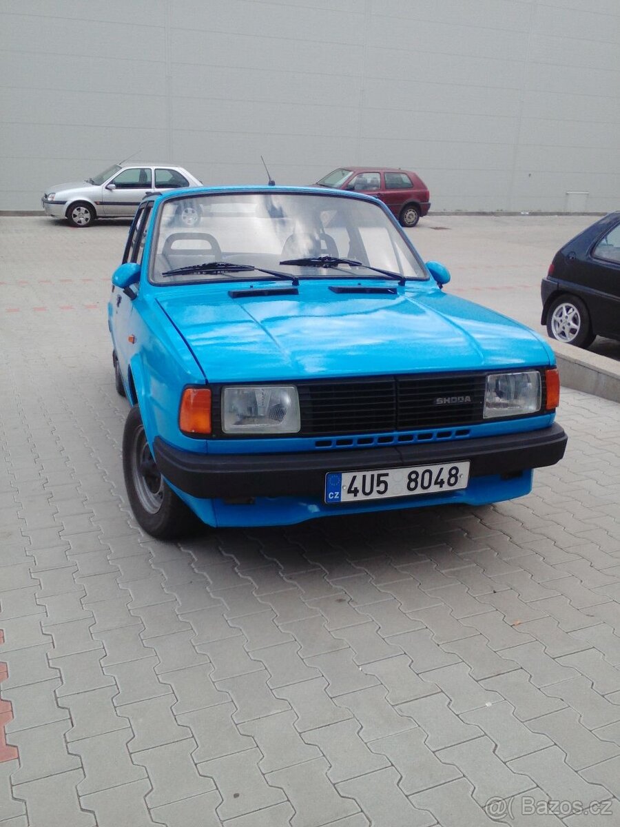 Škoda 105 + škoda 100 + díly - 2