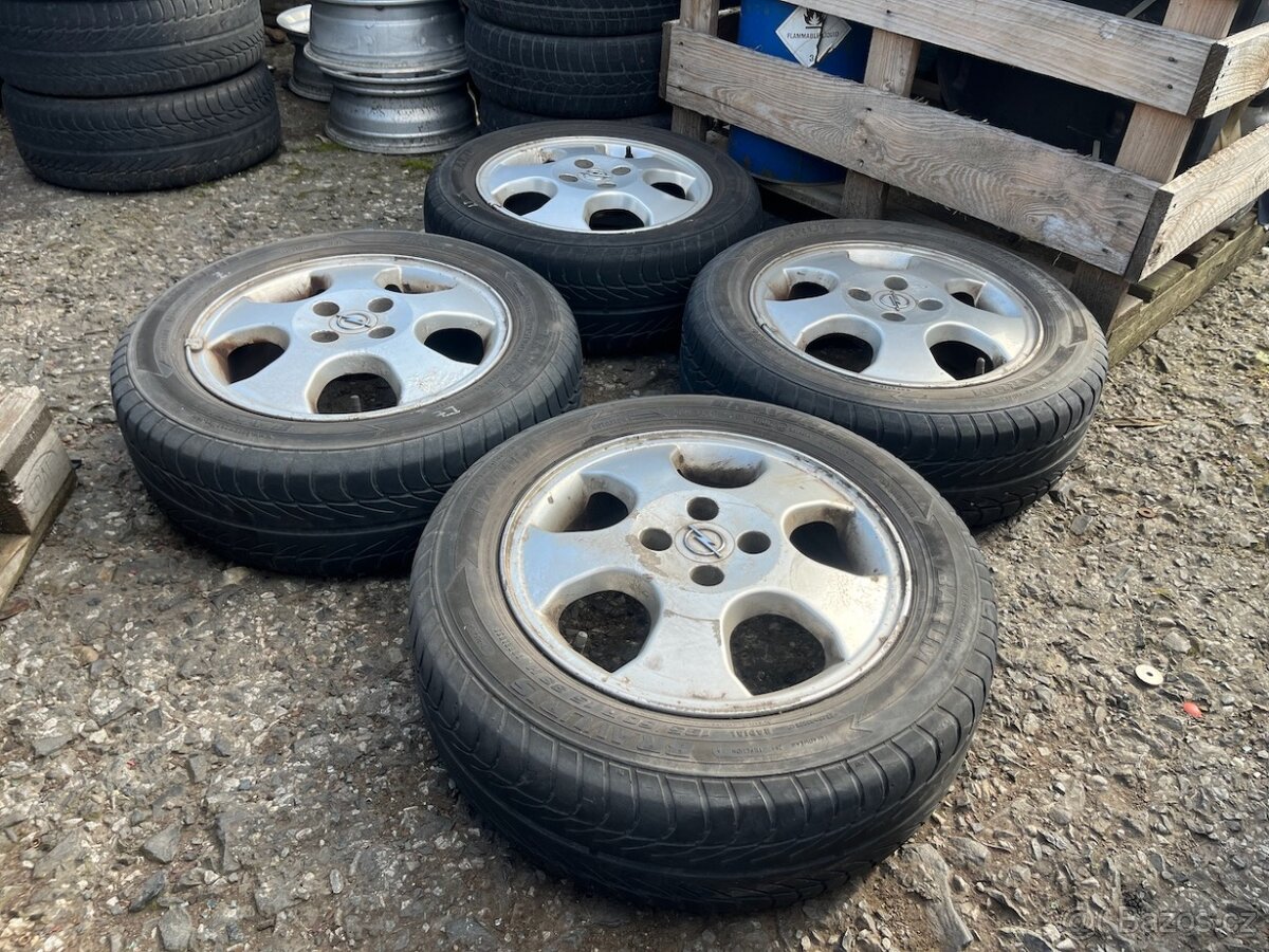 15” ALU kola OPEL 4x100 - 7 kol v sadě - 2