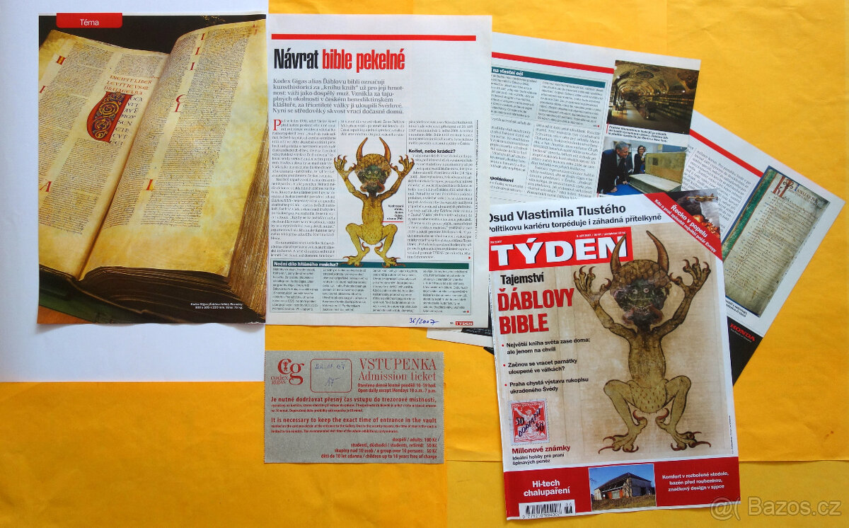 Codex Gigas Ďáblova bible - Kamil Boldan + BONUSY - 2