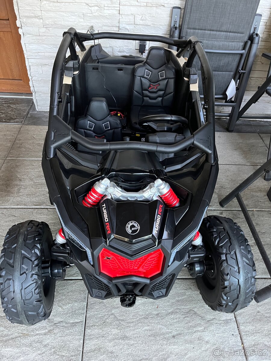 Dětská elektrická Buggy CAN-AM Maverick 800W, 2x24V 7Ah