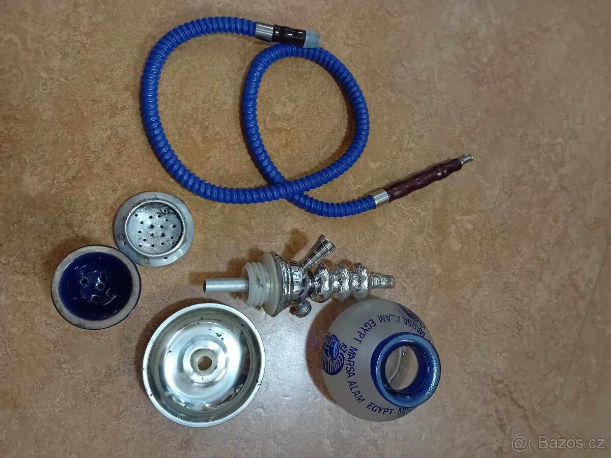 vodní dýmka + uhlíky, tabáky... - 2