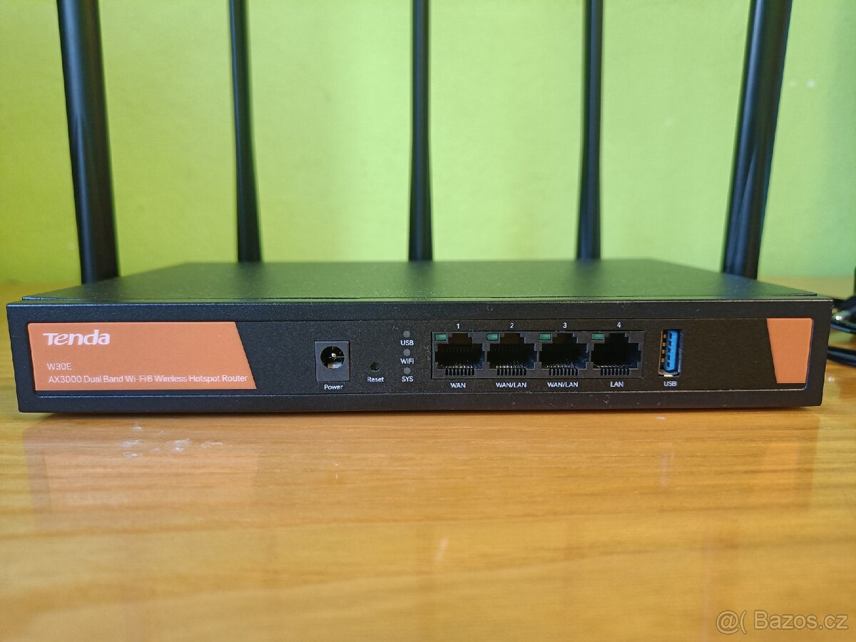 Router Tenda AX3000 W30E dual band WIFI 6 - 2