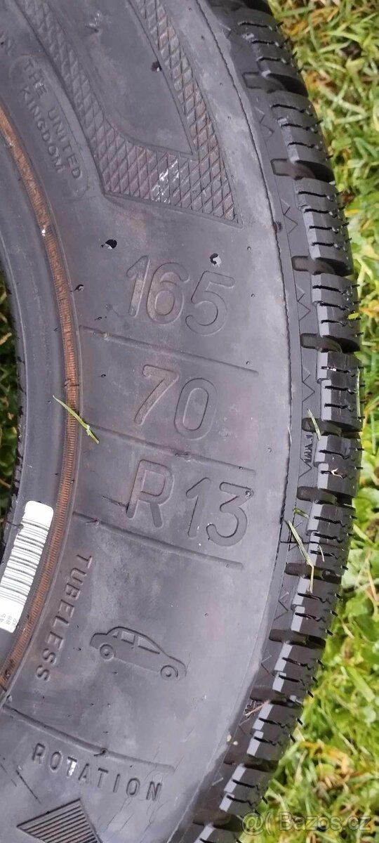 Zimní Klébr 165/70 R13 2 ks vzorek 7 mm - 2